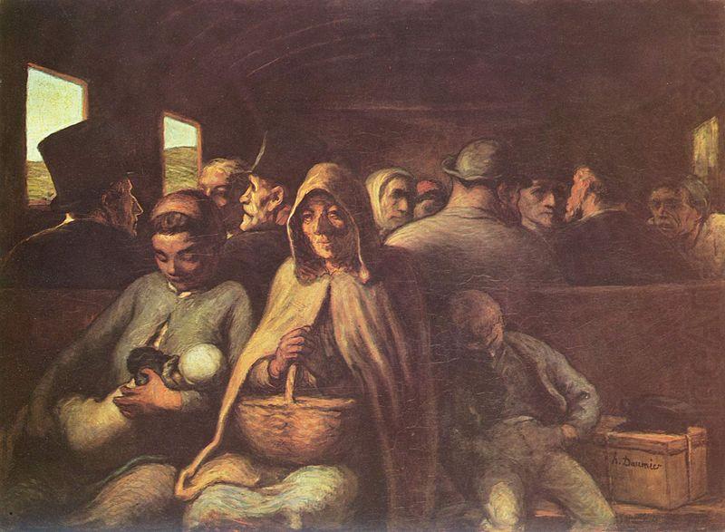 Wagen dritter Klasse, Honore Daumier